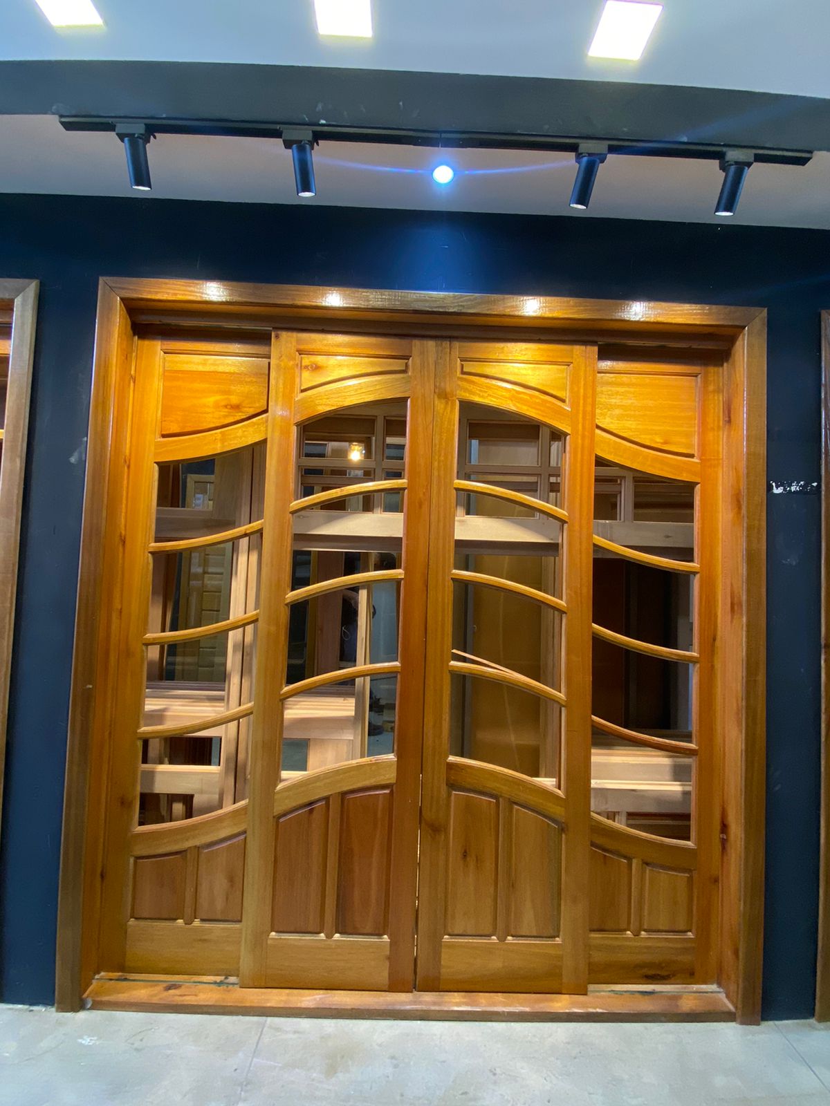 Porta balcão para sala integrada
