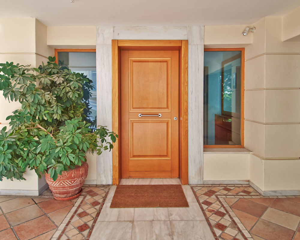 porta com janela