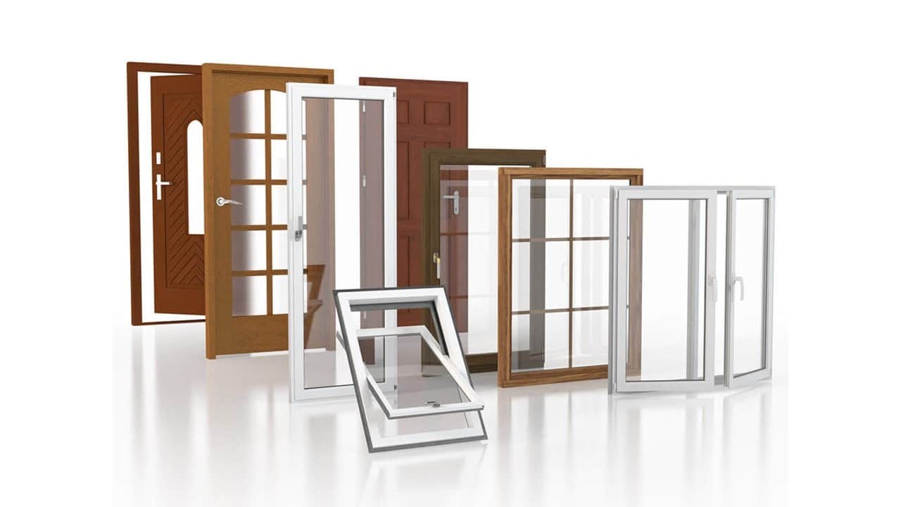 porta com janela