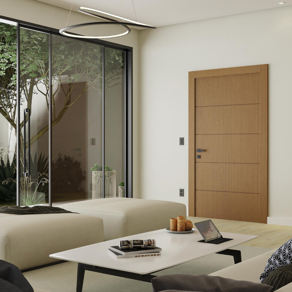 Design e Estilos de Portas de Giro: Tendências para Interiores e Exteriores