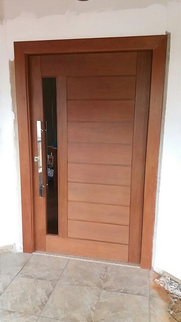 porta pivotante madeira cedro