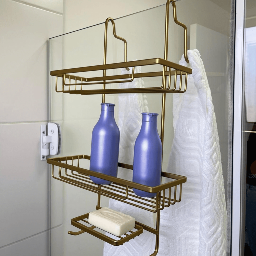 porta-shampoo para box