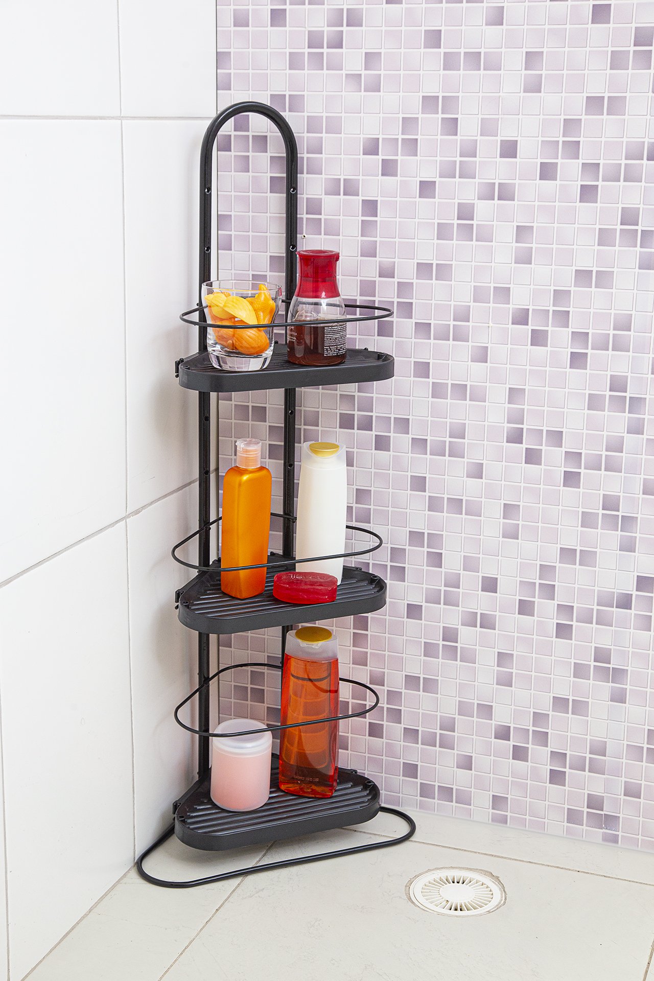 porta-shampoo para box