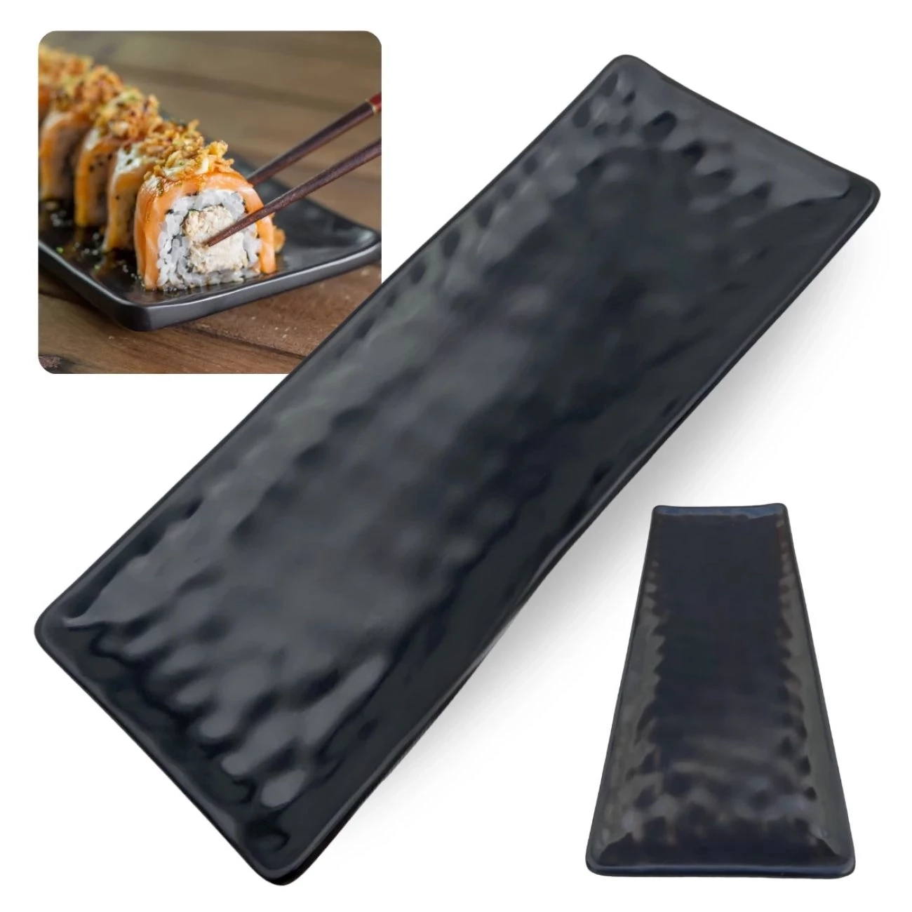 Melamina vs. Cerâmica: Qual o Melhor Material para Seu Prato de Sushi?