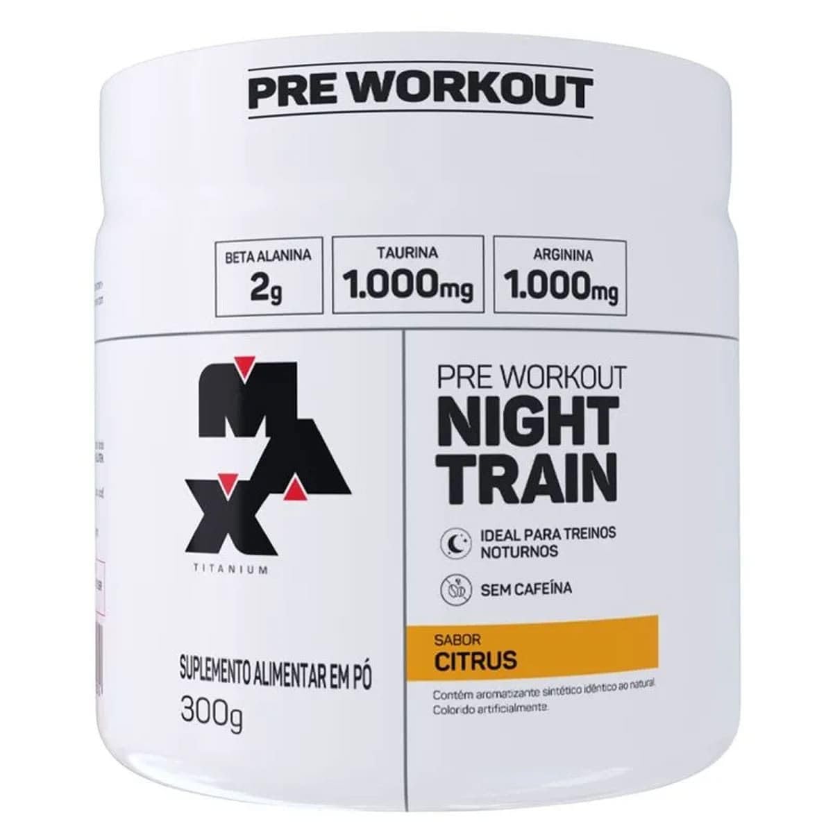 pré treino zero estimulantes