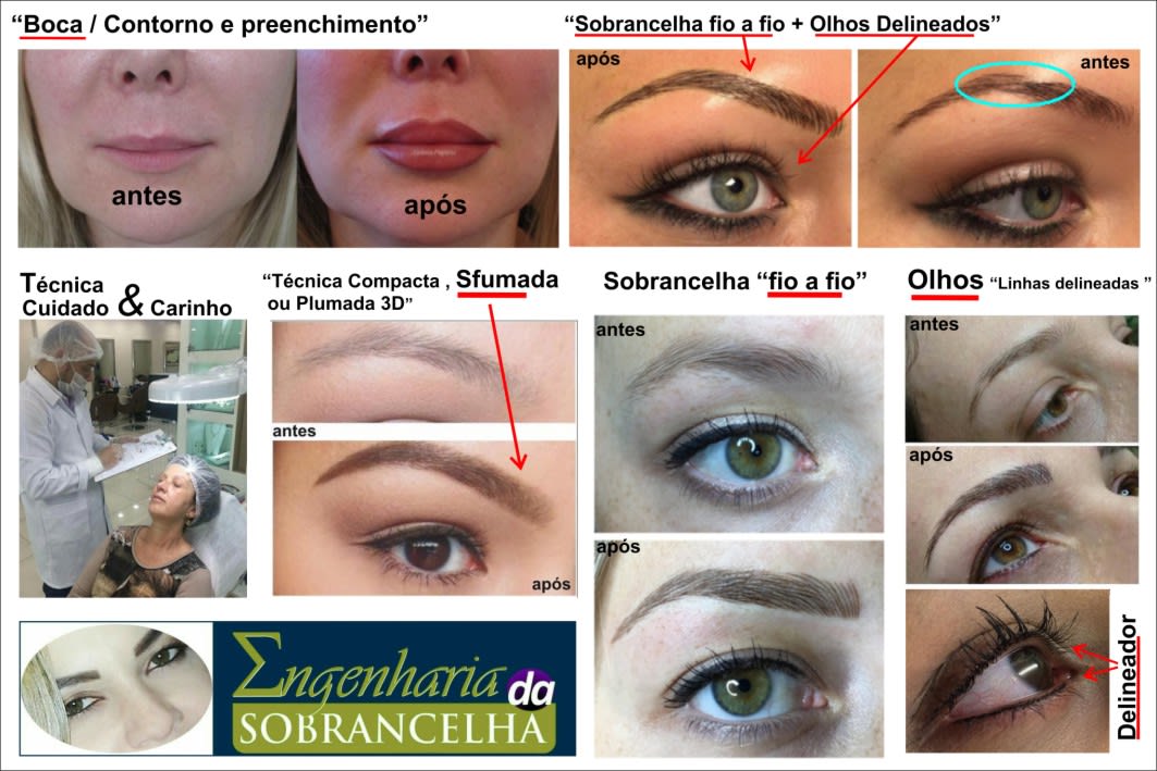 preenchimento de sobrancelha
