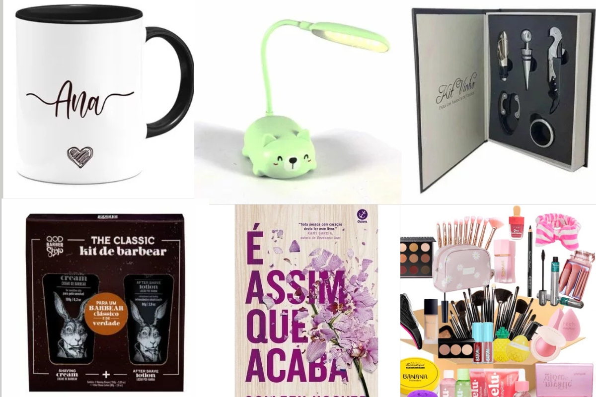 presente de amigo secreto para homem