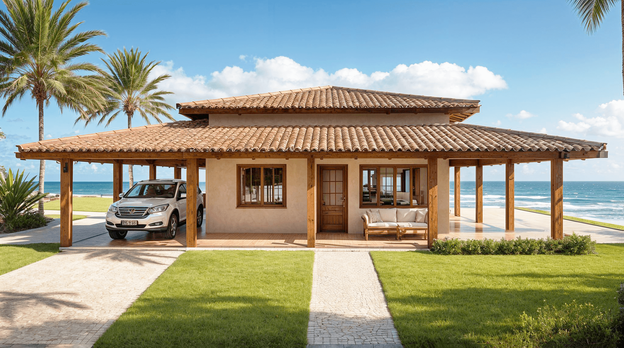 projeto casa 3 quartos com suíte