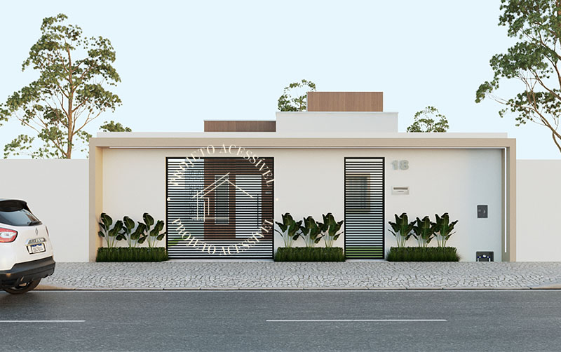 projeto casa 3 quartos econômico