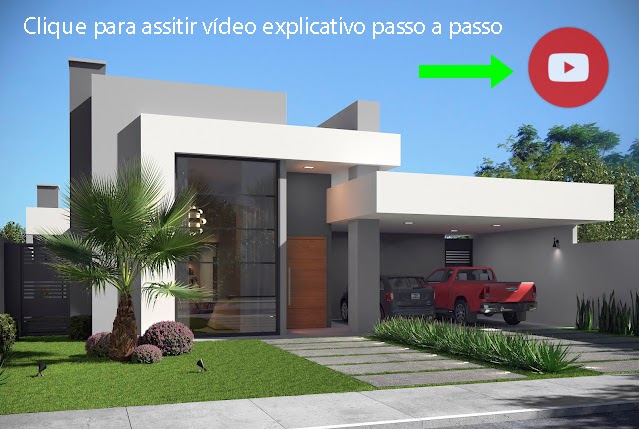 projeto casa 3 quartos com suíte