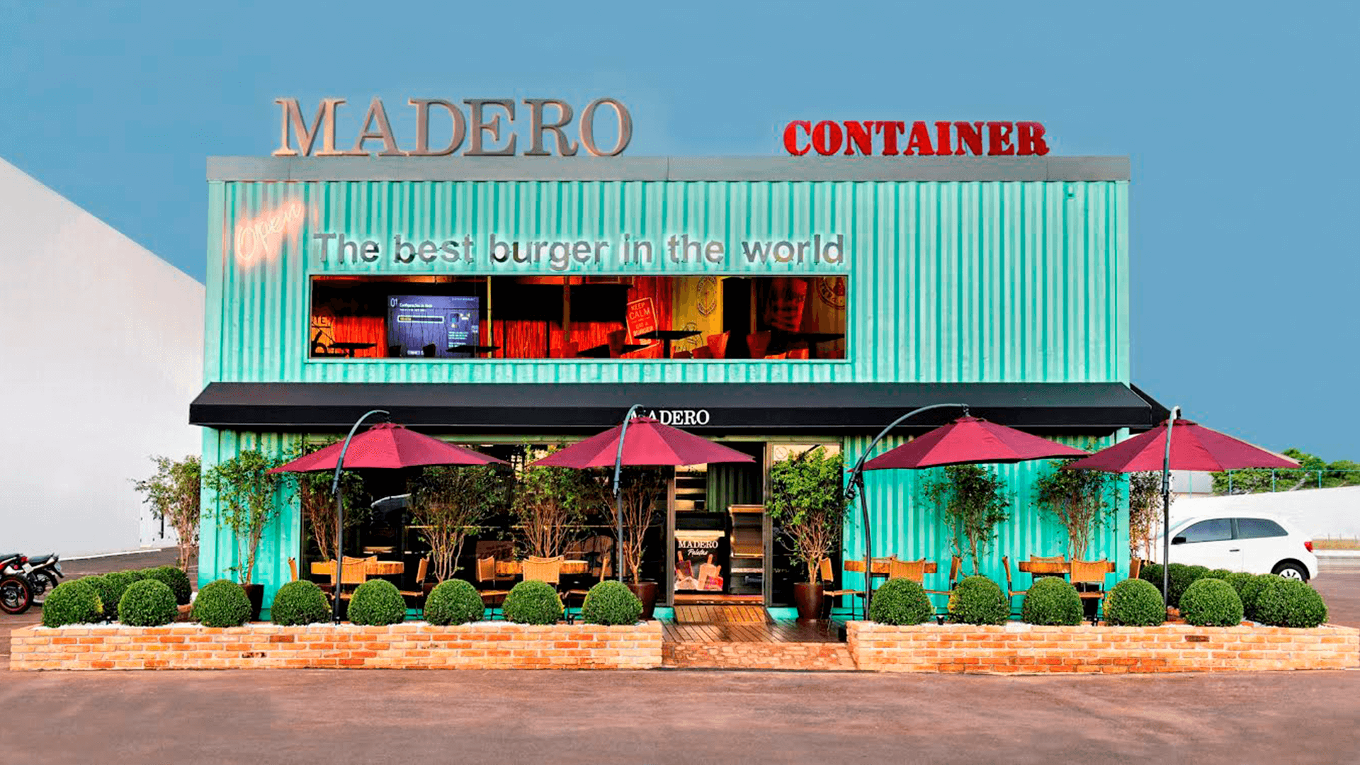 lanchonete em container reefer
