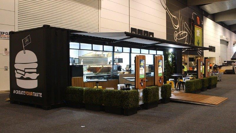 lanchonete em container reefer