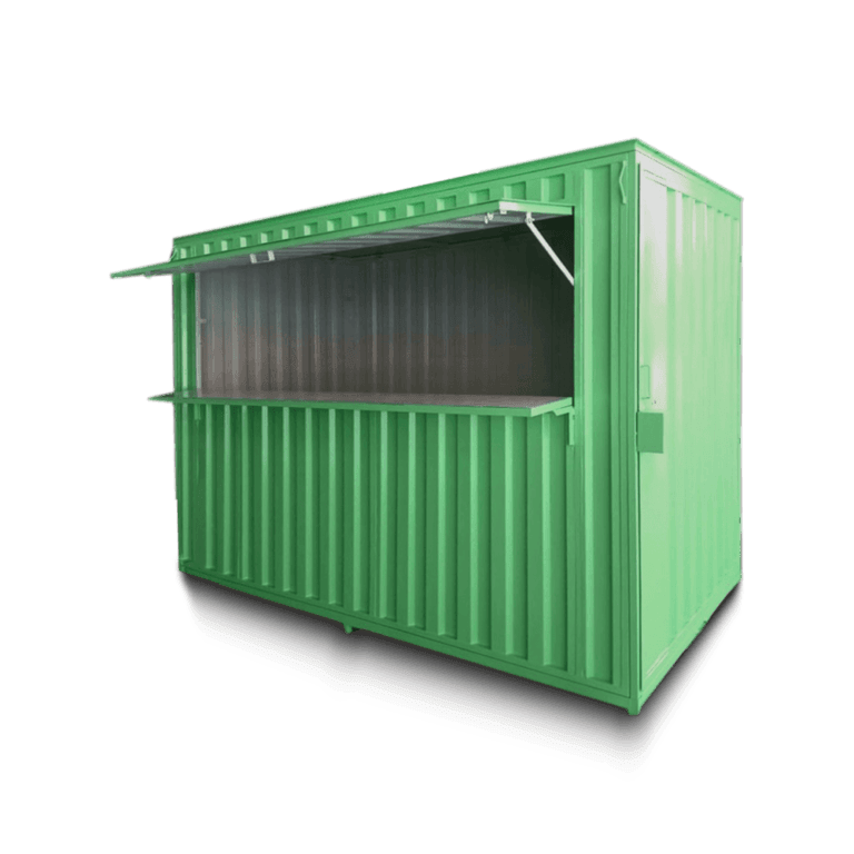 preço container 20 pés para lanchonete