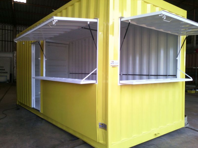 normas sanitárias lanchonete container