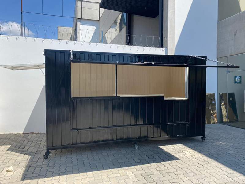 personalização container lanchonete