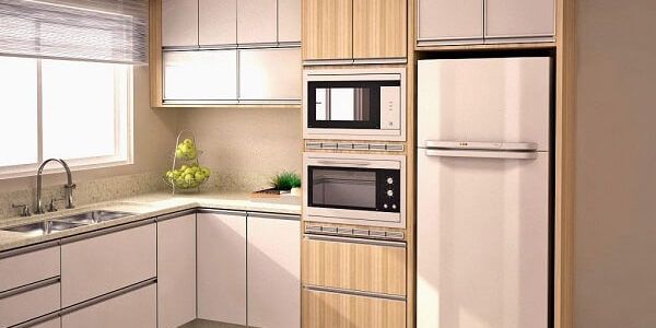 Tendências de Cores e Materiais para Cozinhas em L em 2026