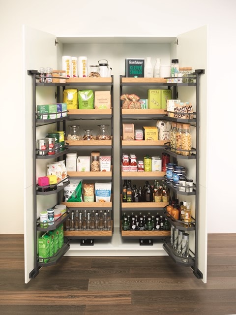 organização prática de alimentos