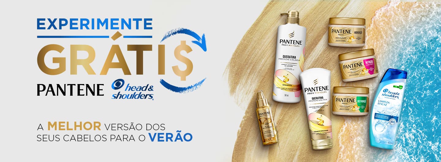 promoção pantene