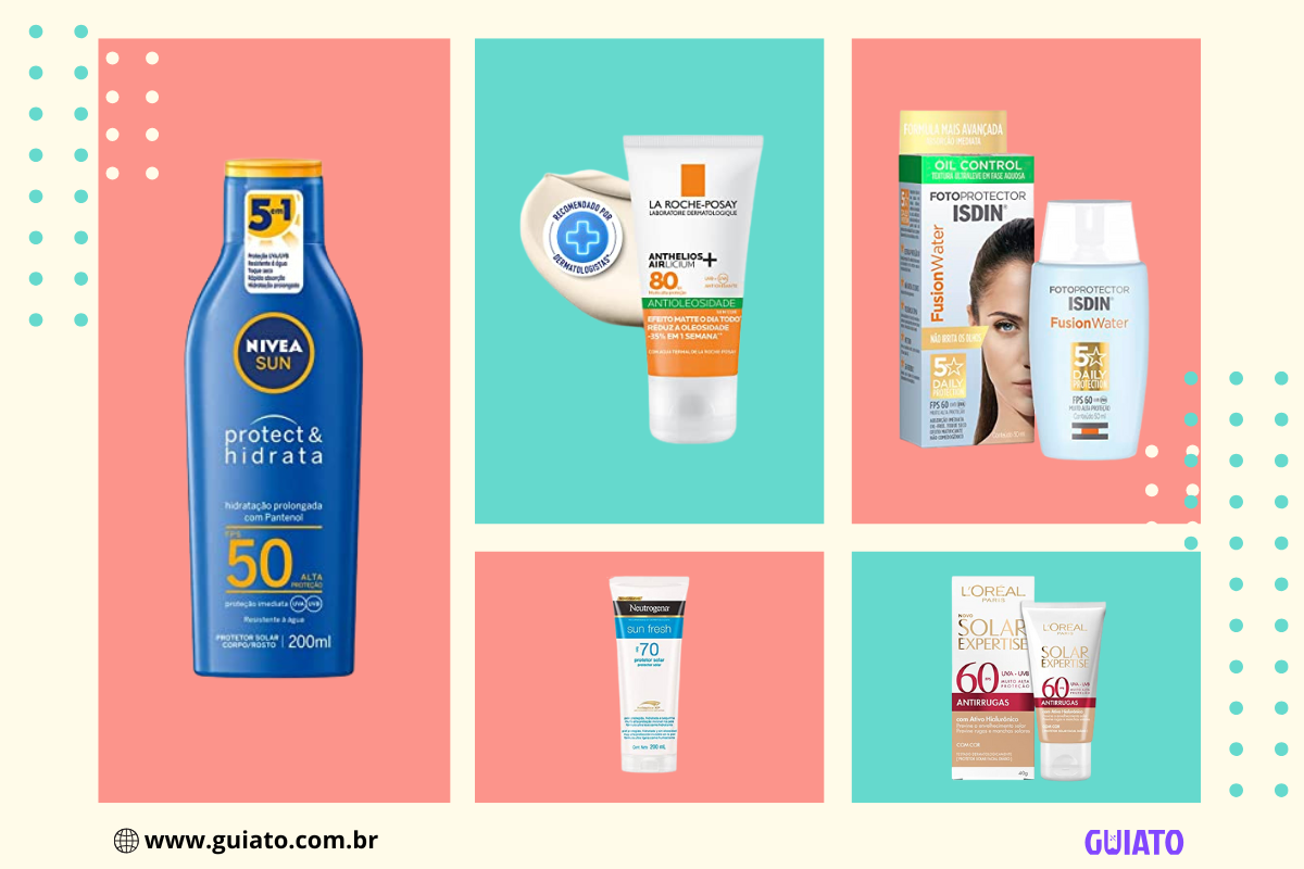 Protetores Solares Faciais: Os Melhores para Pele Oleosa em 2024