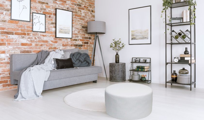 10 ideias criativas para usar puff na sala