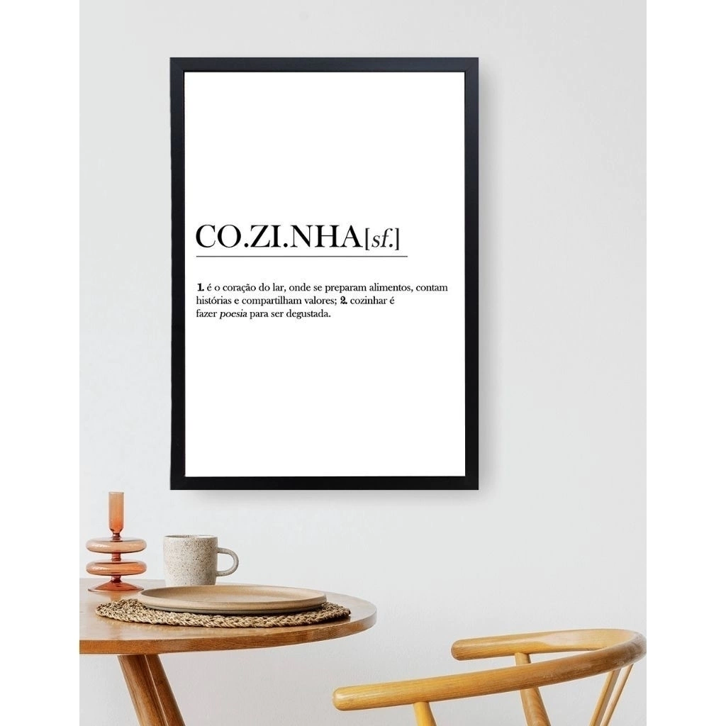 quadro de vinho para cozinha