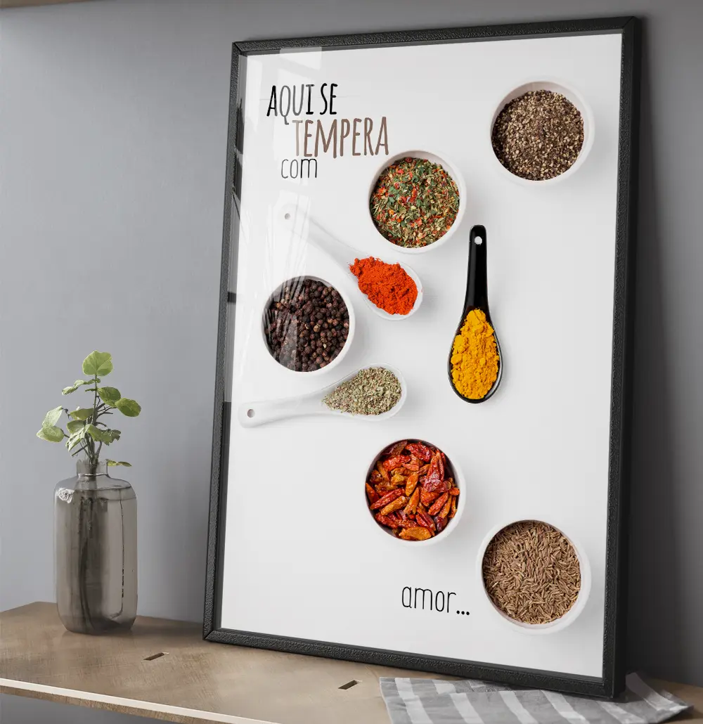 quadro decorativo cozinha 3 partes
