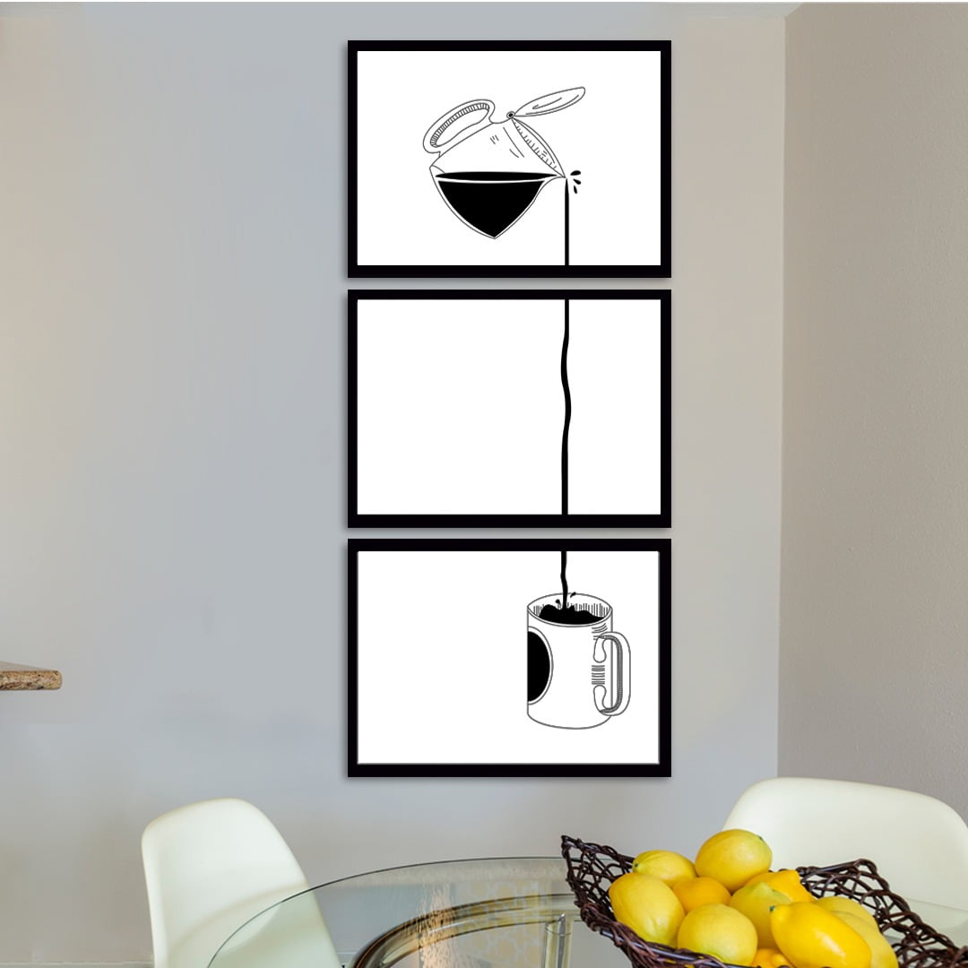 quadro decorativo cozinha nórdico