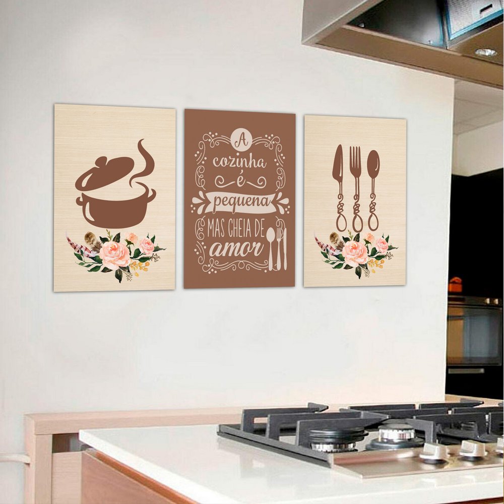 quadro cozinha cantinho do café
