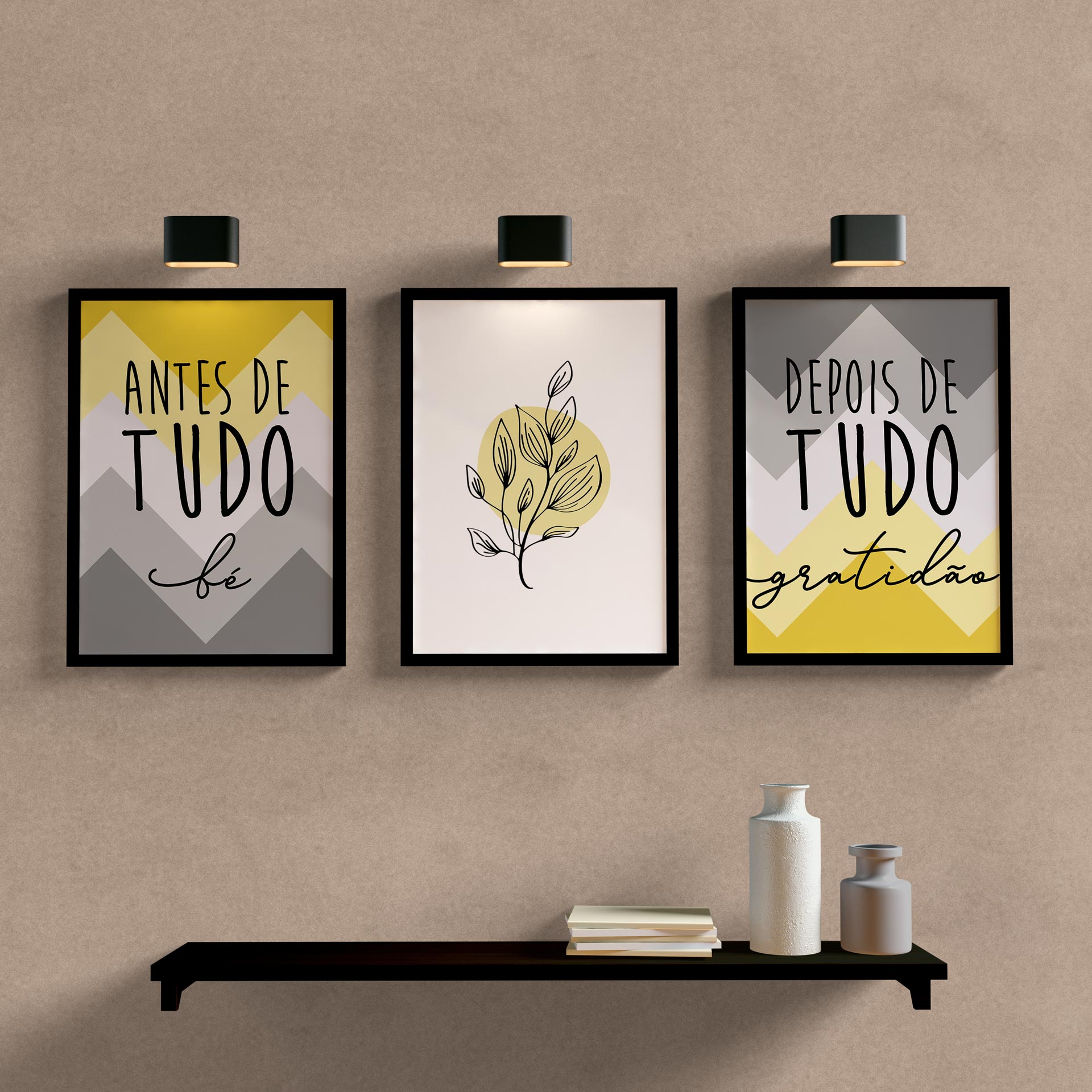 quadros decorativos para sala com moldura