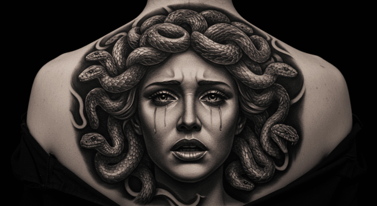 medusa tatuagem proteção