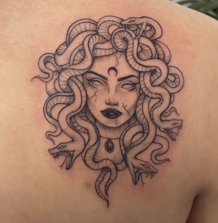 medusa tatuagem força feminina