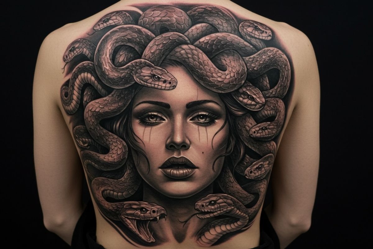 medusa tatuagem resiliência