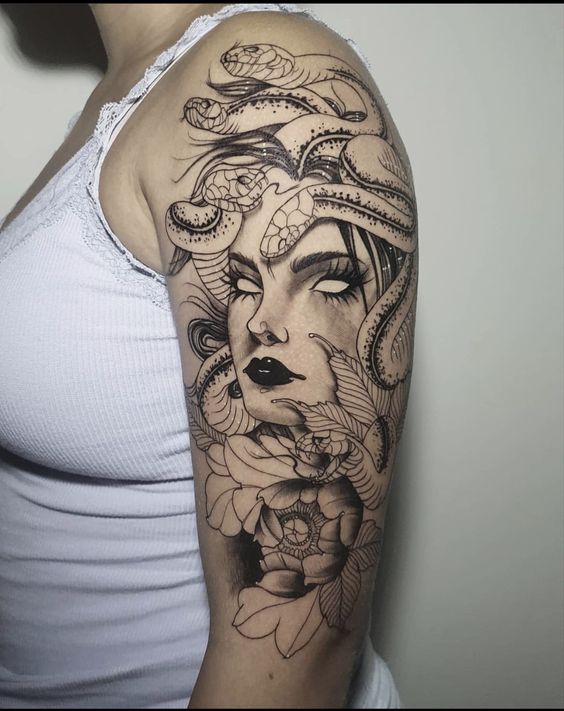 medusa tatuagem empoderamento