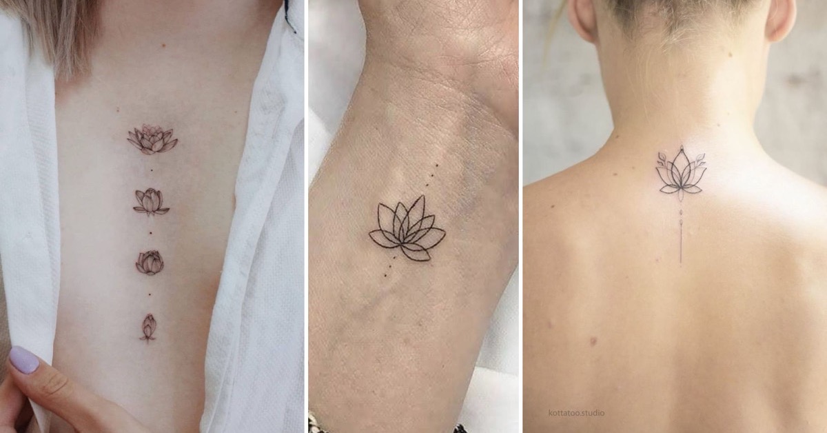 Tatuagem de Flor de Lótus: Mitos
