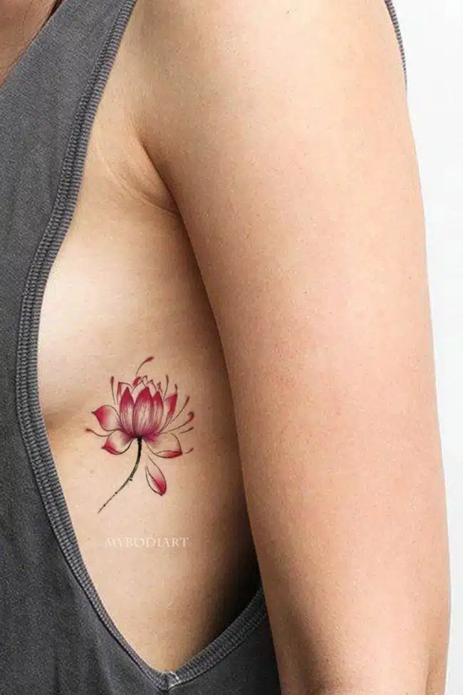 qual o significado da flor de lótus tatuagem