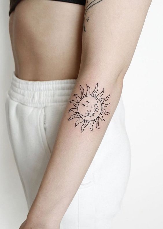 qual o significado da tatuagem lua e sol