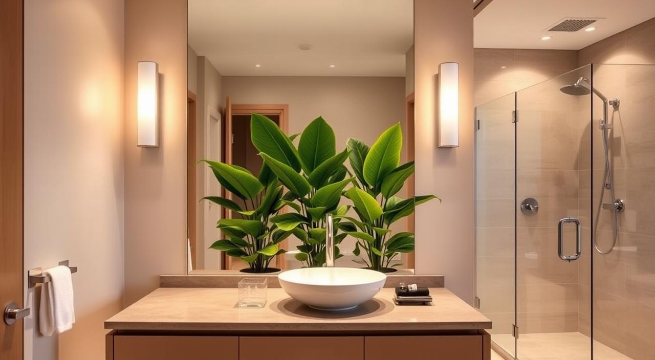 quanto custa decorar banheiro com plantas