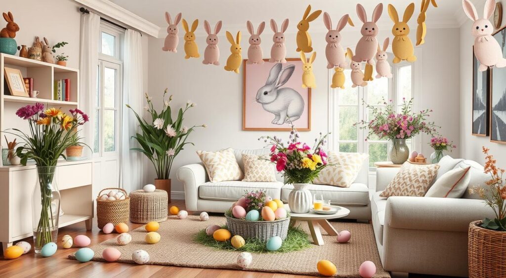 ideias decoração páscoa barata e criativa