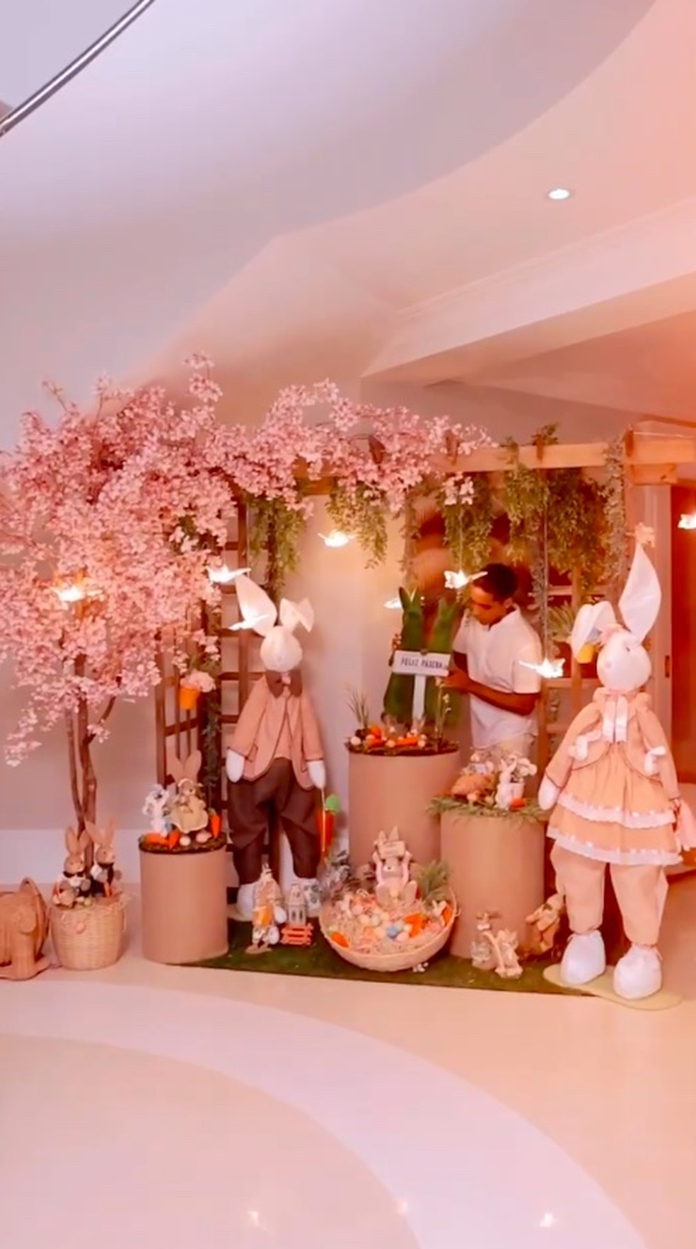 como fazer osterbaum em casa