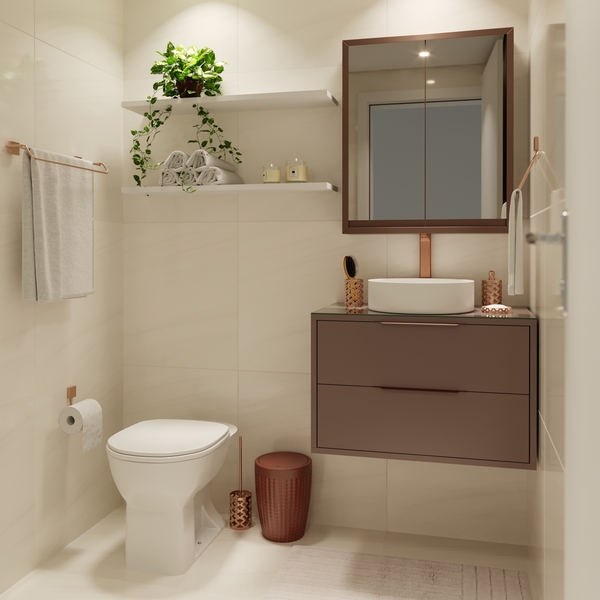 10 ideias de banheiro clean pequeno e barato