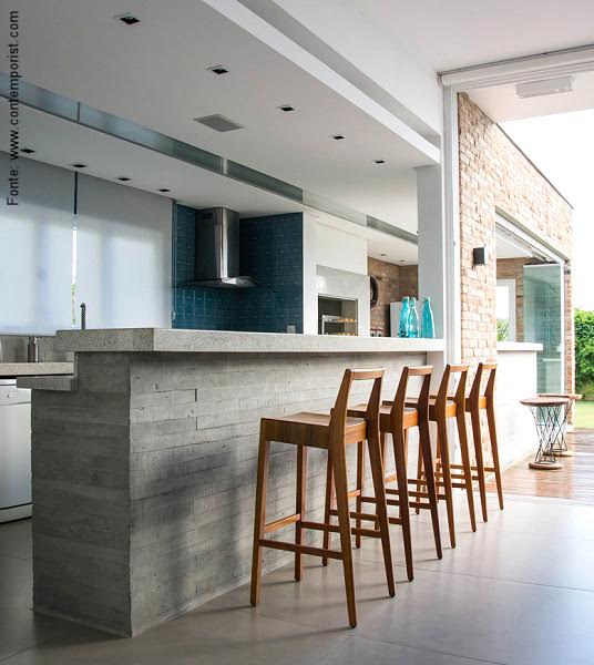 quanto custa fazer bancada concreto aparente cozinha