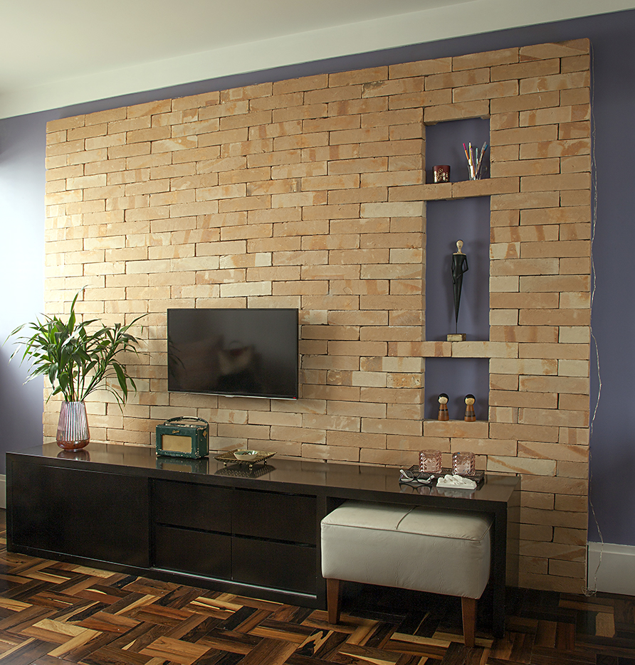 quanto custa instalar tijolinho aparente na sala