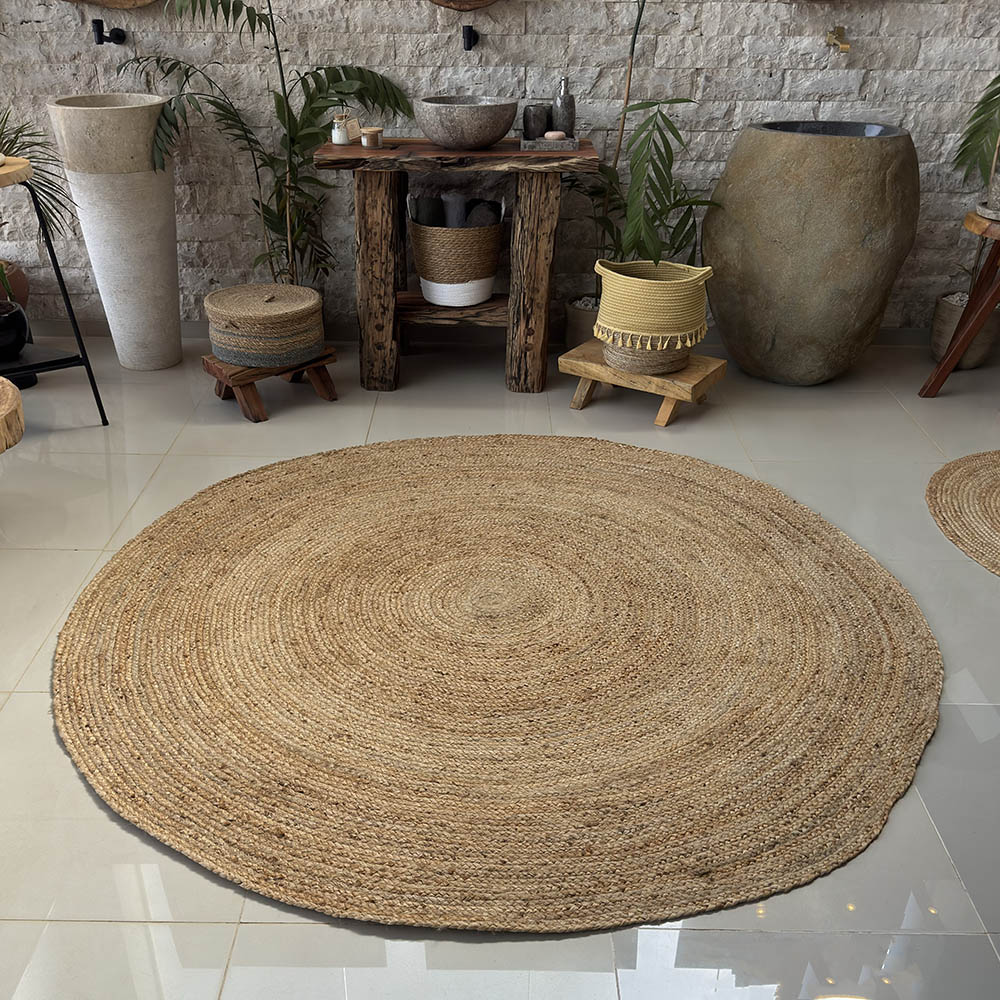 melhores tapetes fibras naturais para sala de estar