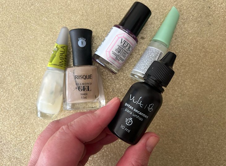 quanto tempo demora para o esmalte secar