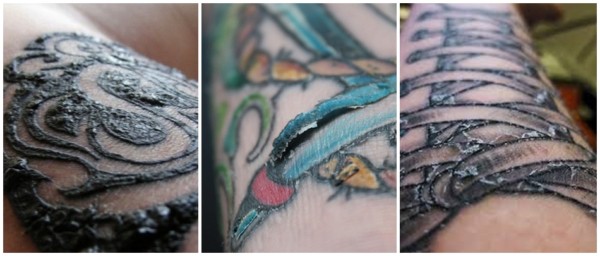 cicatrização tatuagem 7 dias