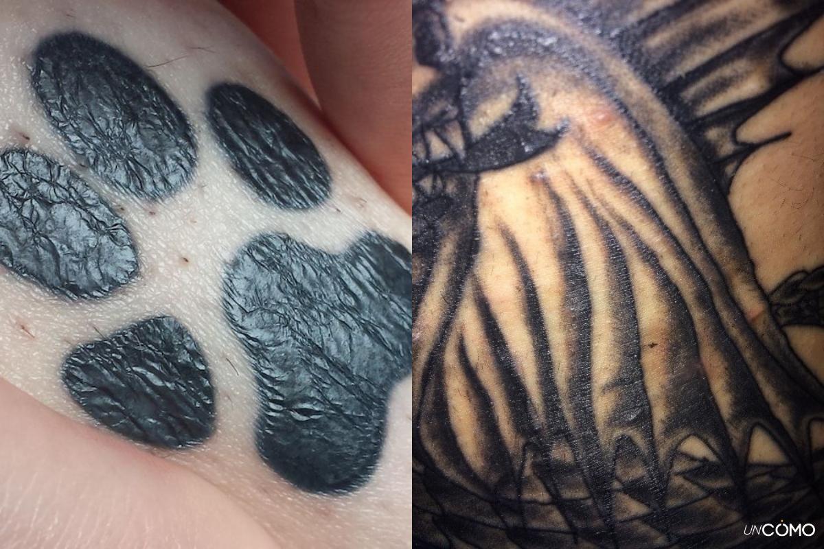 cicatrização tatuagem 45 dias