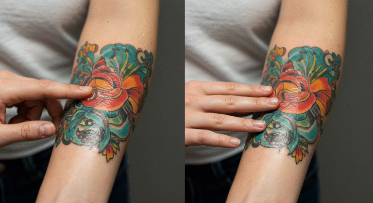 cicatrização tatuagem 3 meses