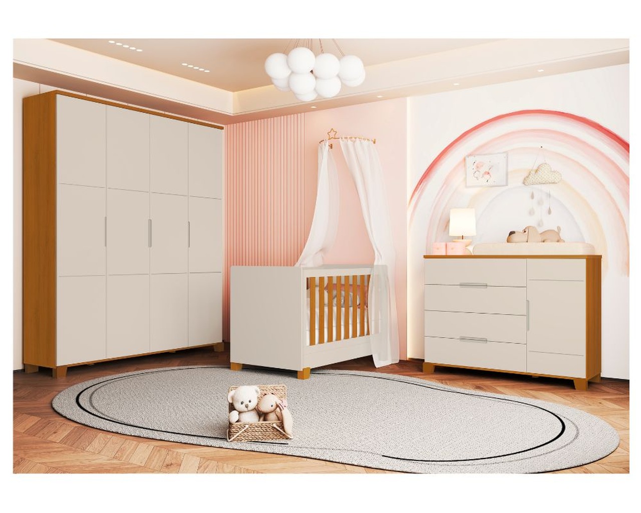 Quarto de bebê clássico