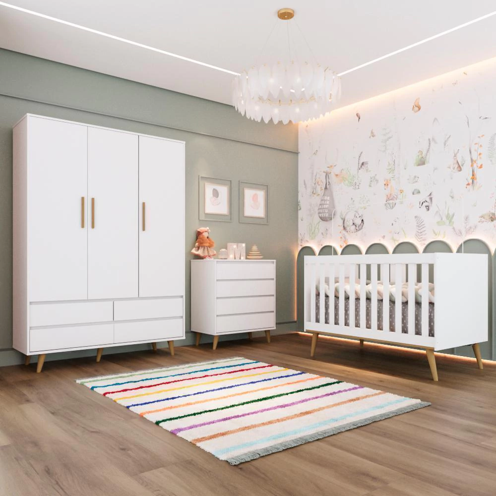 Quarto de bebê moderno