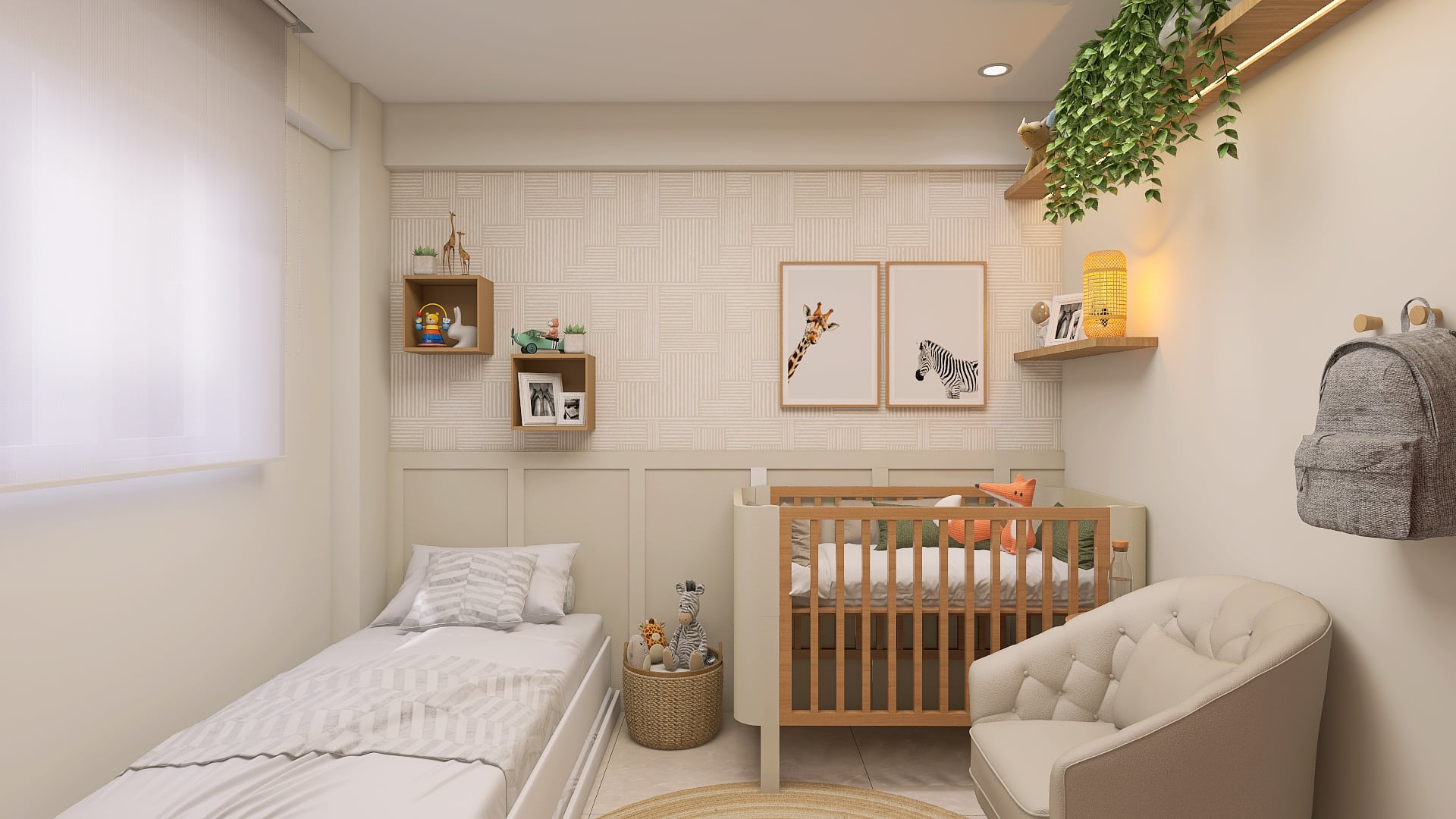 Quarto de bebê decorado